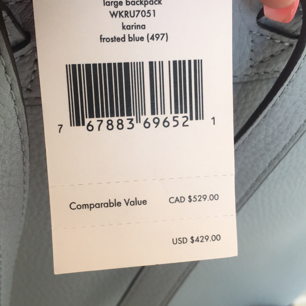 NEW Kate Spade ♠️ Large backpack 🎒 - Picture 7 of 8